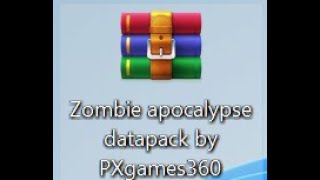 DATAPACK  Zombie apocalypse by PXgames360 [upl. by Lesirg]