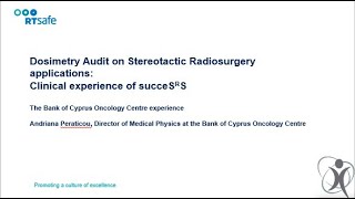 Dosimetry Audit on Stereotactic Radiosurgery Applications Clinical Experience of succeSRS [upl. by Shrier]