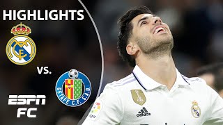 Real Madrid vs Getafe  La Liga Highlights  ESPN FC [upl. by Paulo]