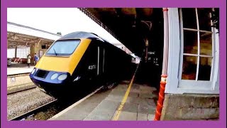 Train Bash FGW HST Swindon Stroud Gloucester Cheltenham  Golden Valley [upl. by Harts]