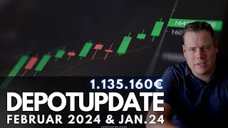 simplify ETF Aktien Weltportfolio Februar 2024  Depotupdate [upl. by Dnumyar]