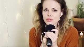 ASMR  Very Close Up Gentle Whispers in Gibberish with Mic Scratching [upl. by Zins]