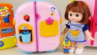 Baby doll refrigerator toys baby Doli play [upl. by Leuamme]