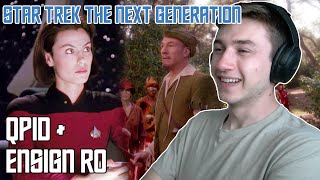 BAJORANS STAR TREK TNG Qpid  Ensign Ro REACTION  FIRST TIME WATCHING [upl. by Adnocahs]