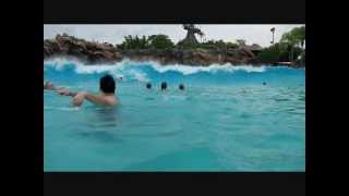 Typhoon Lagoon Wave Pool [upl. by Hays]