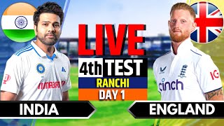 India vs England 4th Test  India vs England Live  IND vs ENG Live Score amp Commentary Last 14 Over [upl. by Erich]