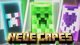 So bekommst DU die 3 NEUEN Minecraft Capes Twitch TikTok amp Creeper Cape [upl. by Hpesoy]