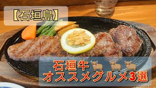 【石垣島】石垣島名物 石垣牛グルメを食べよう🐂 オススメ3選 [upl. by Marinelli229]