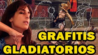 GLADIADORES 🗡 JUEGOS GLADIATORIOS ⚔ ¿GLADIADORES GRAFITEROS 🎨 IMÁGENES DEL TRIUNFO 🏆 [upl. by Pharaoh]