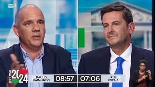 PCP vs IL  Paulo Raimundo vs Rui Rocha  Eleições Legislativas 2024 [upl. by Yr721]