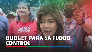 Imee Marcos Bilyong pisong budget para sa flood control saan napunta  ABSCBN News [upl. by Irolav]