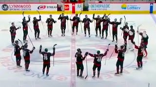 Hurricanes Do Bird Celebration After Storm Surge for Evgeny Kuznetsov FULL CLIP NHL Highlights [upl. by Gilbertson]