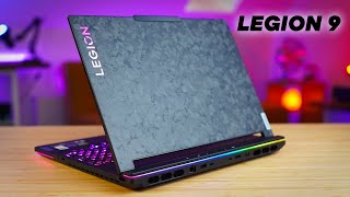 Legion 9 Unboxing and Benchmarks  Water Cooled and Mini LED Screen [upl. by Ecnirp]