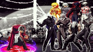 KOF Mugen Orochi Iori Yagami AD Vs Ultimate Rugal Orochi Team [upl. by Esile]