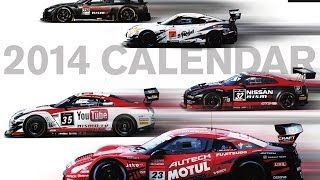 NISMO Calendar 2014 On Sale Now [upl. by Ennayelsel]