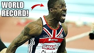 Nobody Saw This Coming  Dwain Chambers Breaks World Record In 60 Meter Dash Masters 45 Div [upl. by Boj]