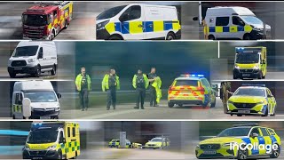 Stevenage RTC And Emergency Services Compilation [upl. by Flavio]