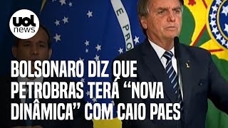 Bolsonaro diz que Petrobras terá nova dinâmica após troca no comando da estatal [upl. by Annoynek]