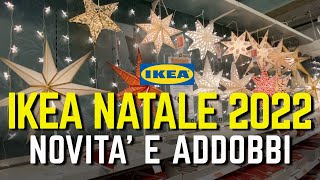 🎄IKEA NATALE 2022 NOVITA E ADDOBBI 🎄 HAUL IKEA NATALE casa e albero [upl. by Gridley]