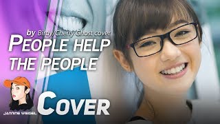 People Help The People  BirdyCherry Ghost cover by 12 yo Jannine Weigel พลอยชมพู [upl. by Llabmik]