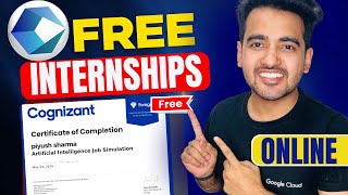 Cognizant Free Online Internships For Students ➤ Learn Artificial Intelligence Job Simulation [upl. by Suzan]