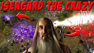 SARUMAN IS GOING CRAZY  BFME 1 Patch 222 Online [upl. by Ydasahc]