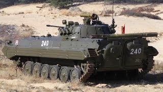 BMP2 Infantry Fighting Vehicle  30mm Cannon Live Fire [upl. by Noell]