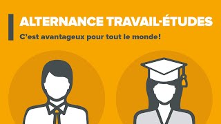 L’alternance travailétudes c’est payant et enrichissant [upl. by Unity]