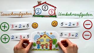 Mathematik Klasse 1 Aufgabenfamilien [upl. by Atalaya]