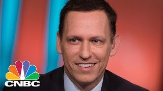 Tech Investor Peter Thiel Speaks At Economic Club Of New York  Thursday March 15 2018  CNBC [upl. by Imoian41]