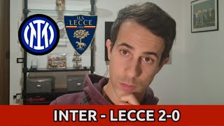 INTER  LECCE 20 IMPENETRABILI E AUTORITARI [upl. by Ahsena445]