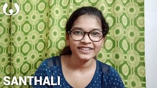 WIKITONGUES Sathi speaking Santhali [upl. by Jock]