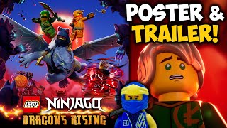 Ninjago Dragons Rising Season 2 Poster amp Trailer Jay is BACK  Reaction amp Analysis [upl. by Nelac]