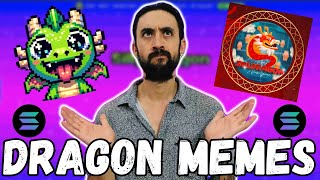 Solana Meme coin review Year of the Dragon Coins What is the next 100X [upl. by Fries9]