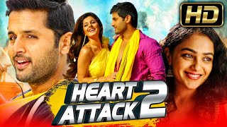 Heart Attack 2 HD  नितिन और नित्या मेनन की सुपरहिट रोमांटिक हिंदी डब्ड मूवी [upl. by Therron778]