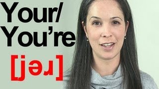 How to Pronounce the Word YOUR in a Sentence  American English Pronunciation [upl. by Lemert998]