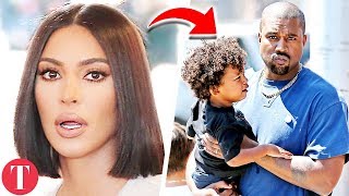 Strict Rules Kim Kardashian Makes Kanye West Follow With Their Kids [upl. by Luhe355]