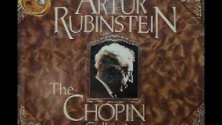 Arthur Rubinstein  Chopin Nocturne Op 15 No 2 in F sharp [upl. by Dick549]