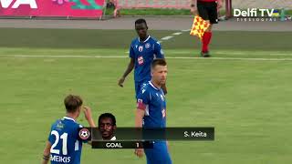 UEFA Conference League S Keita goal Milsami 01 Panevezys [upl. by Rojas]