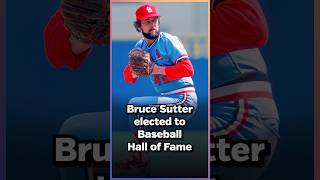 Jan 10 2006 – Bruce Sutter is elected to the Baseball Hall of Fame [upl. by Anitsirk]