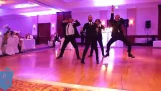 Grooms Men Hiphop Wedding Dance [upl. by Jermyn]