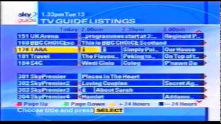 Sky Digital Menu 1999 [upl. by Evanne38]