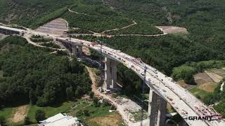 Construction of the Highway Kicevo  Ohrid [upl. by Bettina393]