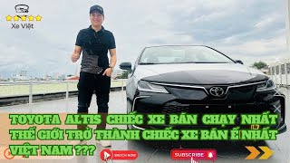 Toyota Altis 2024 chiếc xe BÁN CHẠY NHẤT THẾ GIỚI tại sao lại Ế NHẤT VIỆT NAM [upl. by Anoyet649]