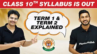 CBSE Class 10th Syllabus is OUT  Term 1 amp Term 2 Syllabus Explained  Warrior amp Udaan Reloaded [upl. by Anaujal]