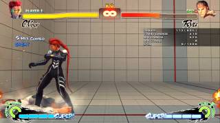 SSF4 AE 2012 Crimson Viper Seismic Hammer Cancel Into Ex Seismic Hammer [upl. by Tray]