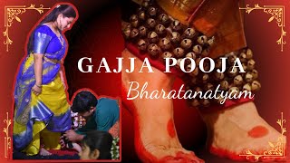 Gajja Pooja  Bharatanatyam  Abhinetri Arts Academy  9th Dec 2023  Anusha Thuniki [upl. by Awhsoj]