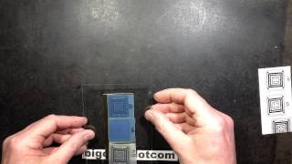 Photoetching PCBs with silkscreen inkjet transparency material [upl. by Atinot932]