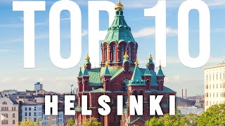 10 BEST Things To Do In Helsinki  Helsinki Travel Guide [upl. by Ecenaj]