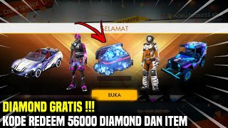 BEGINI CARANYA  KODE REDEEM 5600 DIAMOND DAN ITEM [upl. by Emmer]